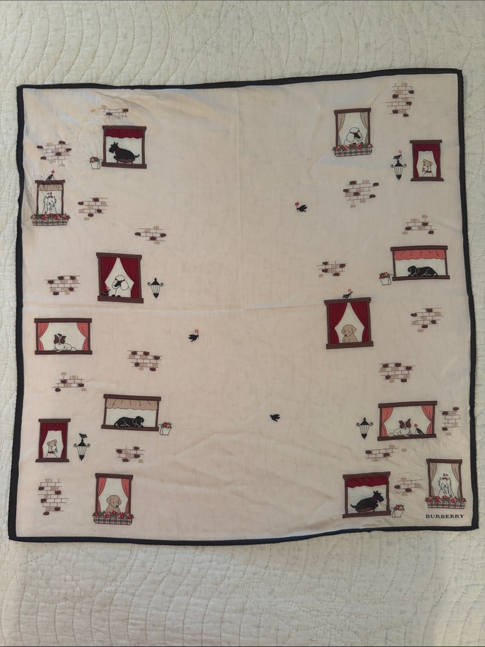 Vintage Burberry Dog Scarf